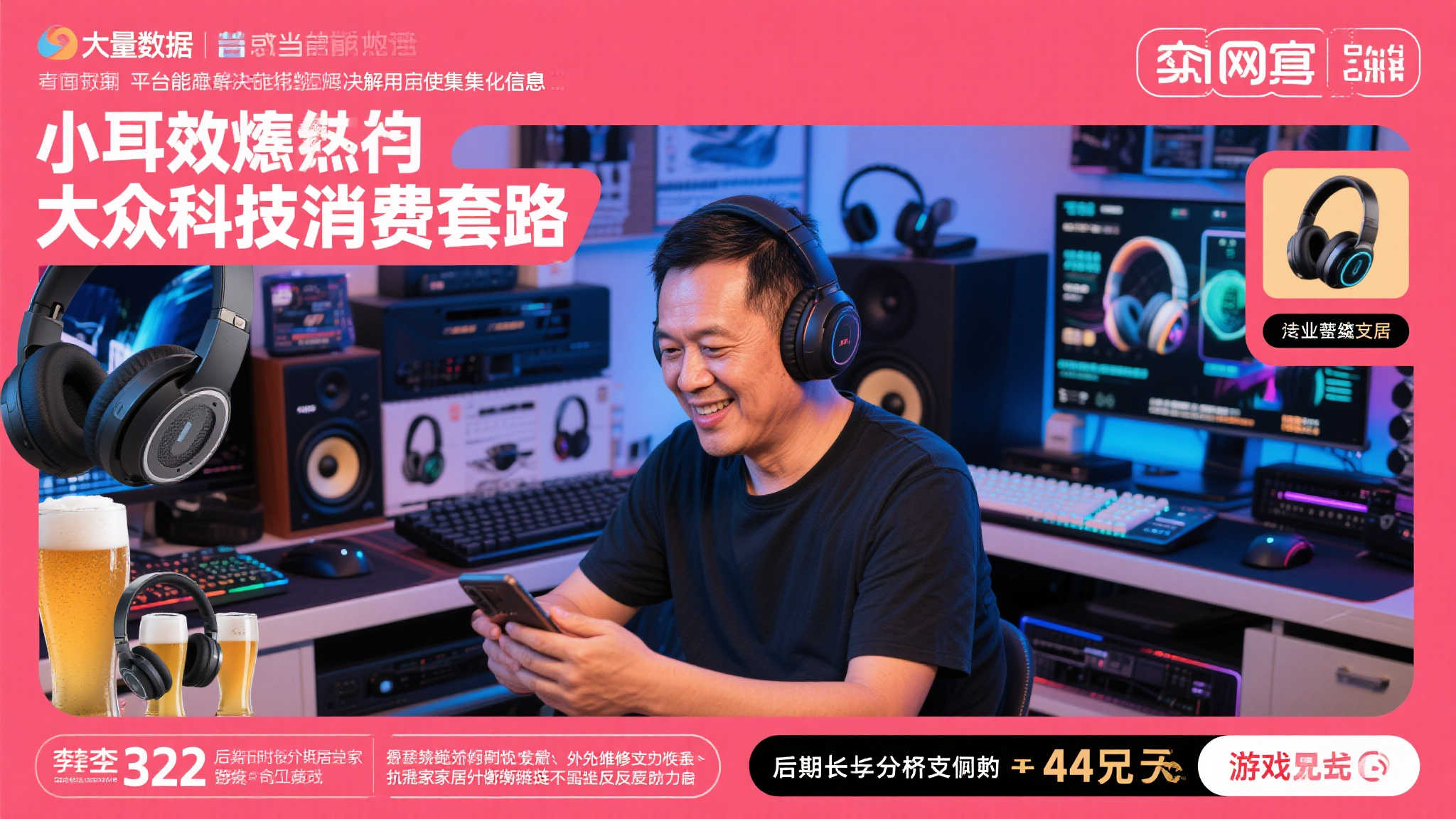 中年男性陷入电子产品消费陷阱：每年耗资数百亿！