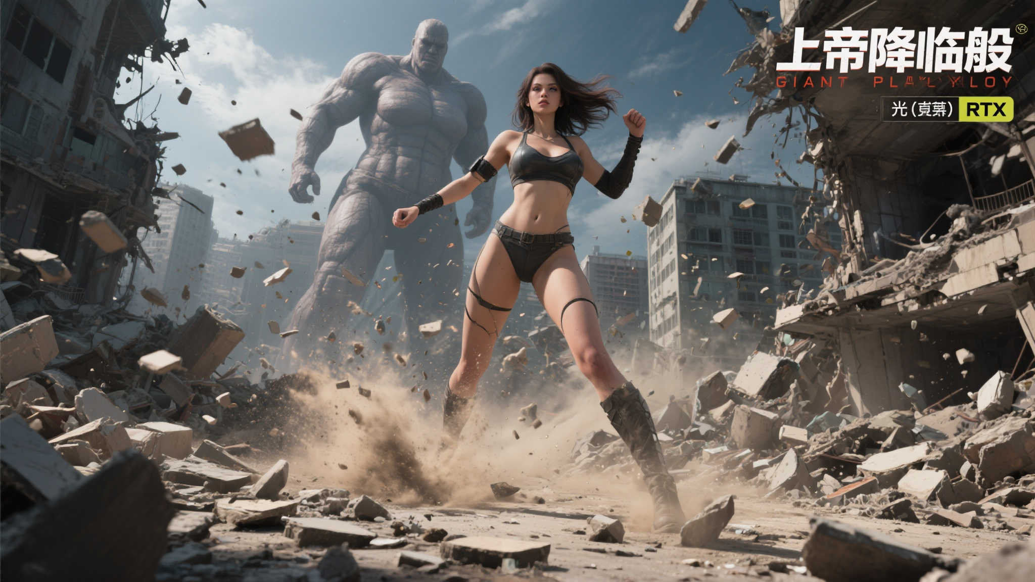 当美少女化身巨型破坏者!《Giantess Playground》制作进行时 当美少女化身巨型破坏者!《Giantess Playground》制作进行时